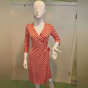 DVF wrap dress